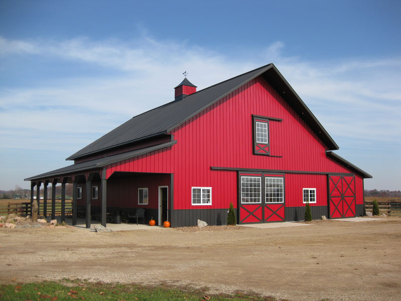 Equestrian and Horse Barn Building Construction