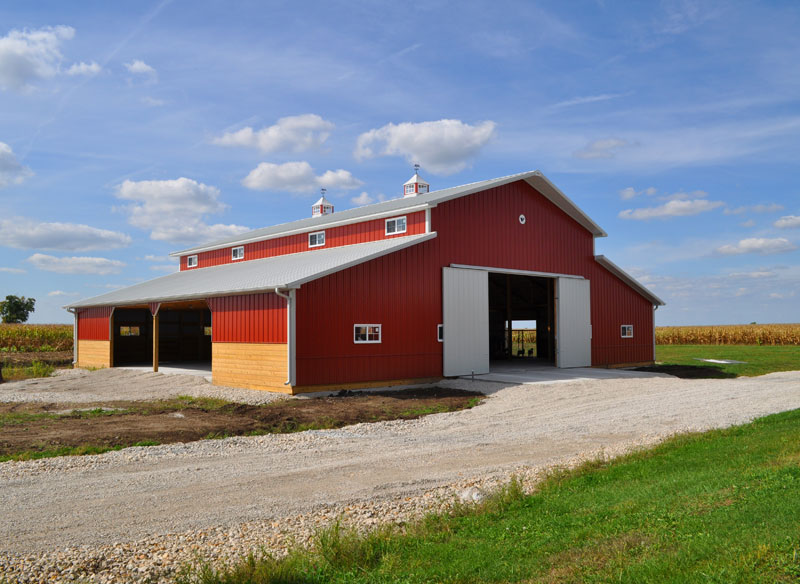 Agricultural building construction projects